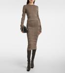 Юбка-карандаш из джерси Rick Owens, Dust - фото 2