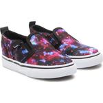 Кроссовки Asher slip-on Vans, мультиколор - фото