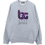 Свитшот мужской A BATHING APE, серый - фото