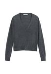 Кардиган Mango Cardigan, Mottled Grey - фото 5