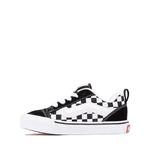 Кеды Vans Knu Skool Checkerboard Skate Shoe, черный/белый - фото