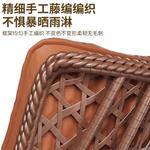 FANCYCHIC Кресло-шезлонг lobster, модель coffee, с оттоманкой, цвет brown - фото 5