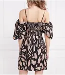 Льняное платье Dkny, бежевый - фото 4