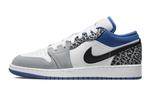 Jordan 1 Low SE True Blue (GS) - фото