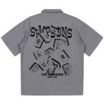 The Simpsons Рубашка-поло унисекс «Симпсоны», Черный - фото 13