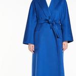 MaxMara Синее пальто Women's Blue, Blue - фото 8