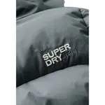 Куртка Superdry Microfibre Longline puffer, серый - фото 5