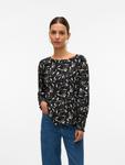 Блуза VERO MODA VMLYDIA, Black - фото 4