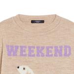 Свитер женский песочный WEEKEND MaxMara - фото 7
