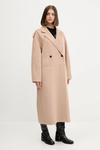 Пальто с добавлением шерсти Hugo, бежевый - фото 2