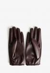 Перчатки Bershka Gloves, Dark Brown - фото 2