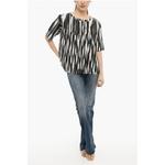 Блузка Popeline с градиентным эффектом Woolrich, Black and White - фото 4