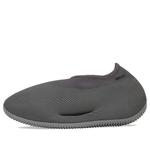 Кроссовки трикотажные беговые Adidas Yeezy, серый - фото