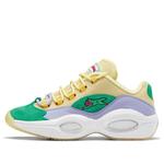 Кроссовки bbc ice cream x question low 'yellow lilac glow' Reebok, желтый - фото