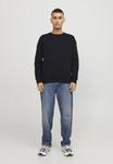Толстовка Jjestar Basic Crew Neck Jack & Jones, черный - фото 4