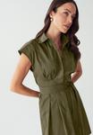 Платье ST MRLO JOEY SHIRT DRESS, Khaki/Green - фото 5