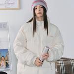 F426 Пуховик Unisex, Ecru - фото 11