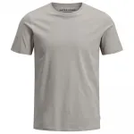 Футболка Jack & Jones Basic O-Neck Detail Slim, серый - фото 3