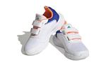Кроссовки adidas Tensaur Run 2.0 K 'White Orange Lucid Blue' - фото 3