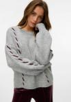 Джемпер Vero Moda VMILINA, Light Grey Melange/Light Grey - фото 5