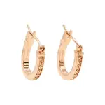 COACH Серьги розовое золото - фото