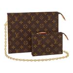 Косметичка на цепочке Monogram Louis Vuitton - фото