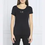 Футболка стандартного кроя Ea7, черный - фото