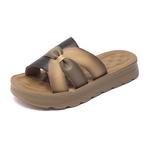 Женские сандалии Slide Captain illy, бежевый - фото 8