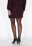 Юбка faina, бургундия - фото 3