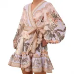 Платье Wylie Mini Zimmermann, мультиколор - фото 4