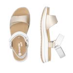 Сандалии с ремешками REMONTE D1J57, золотой - фото 9