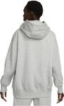 Худи Nike Sportswear Phoenix Fleece Oversized Pullover Hoodie, цвет Dark Grey Heather/Sail - фото 2
