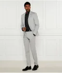 Брюки regular fit Karl Lagerfeld, серый - фото 2