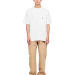 Футболка с вышитым логотипом Gramicci, белый - фото 7