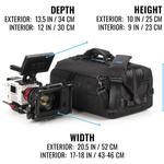 Сумка через плечо Tenba Cineluxe V2 21 (черная, 32 л) - фото 6