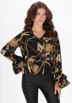Блуза faina Blouse, Black Multicolor/Black - фото