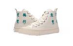 ISTEP Высокие кроссовки canvas women's korean white - фото 5