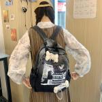 DCLOUD Тканевый рюкзак унисекс черно-синий, Blue - фото 4