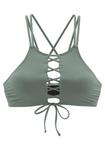 Топ бикини BENCH Bralette Bikini Top Perfect, оливковый - фото