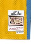 Джерси Mitchell & Ness Denver Nuggets Nikola Jokic 2017/18, желтый - фото 3