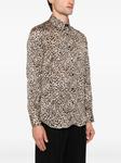 Рубашка с леопардовым принтом Mazzarelli, нейтральный - фото 3