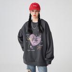 Свитшот унисекс WARRIOR, темно-серый (с флисовой подкладкой) - фото 10