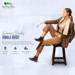 Женские ботильоны Spring Step Vandis, Olive Green - фото 4