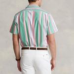 Футболка поло мужская зеленая Polo Ralph Lauren - фото 4