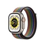 Biaodaige Часы Strap Apple Compatibility Nylon Material, Berry Purple - фото 3