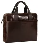 Портфель bugatti "ROMANO", натуральная кожа, коричневый - фото 2