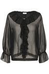 Блуза Saint Tropez NANETTESZ BLOUSE, Black - фото 5