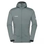 Флис Mammut Taiss Light full zip, серый - фото