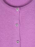 Укороченный кардиган Colorichiari, фиолетовый - фото 3