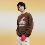 Свитшот унисекс Nerdy, коричневый - фото 8